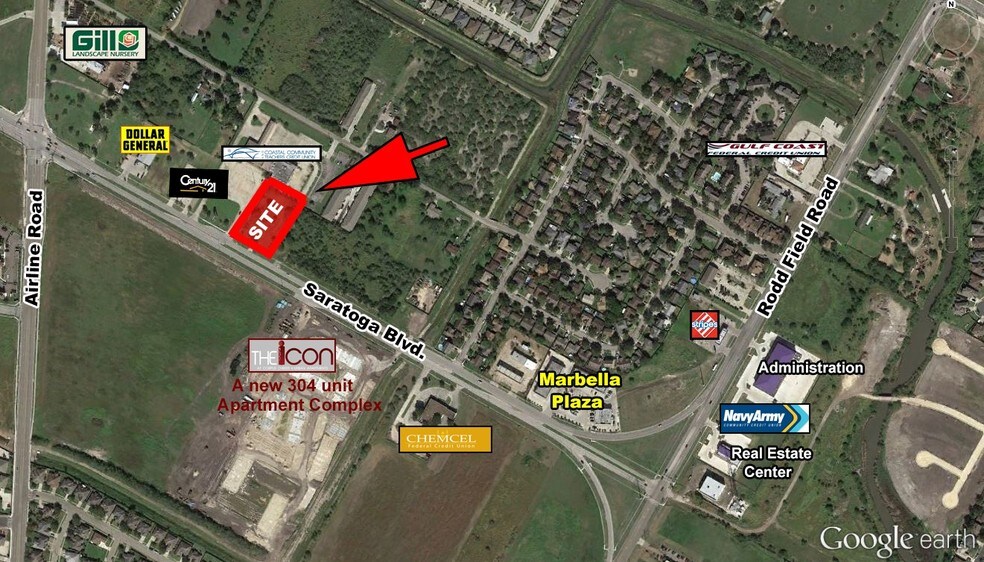 6826 Saratoga Blvd, Corpus Christi, TX à louer - Photo de l’immeuble – Image 3 sur 5