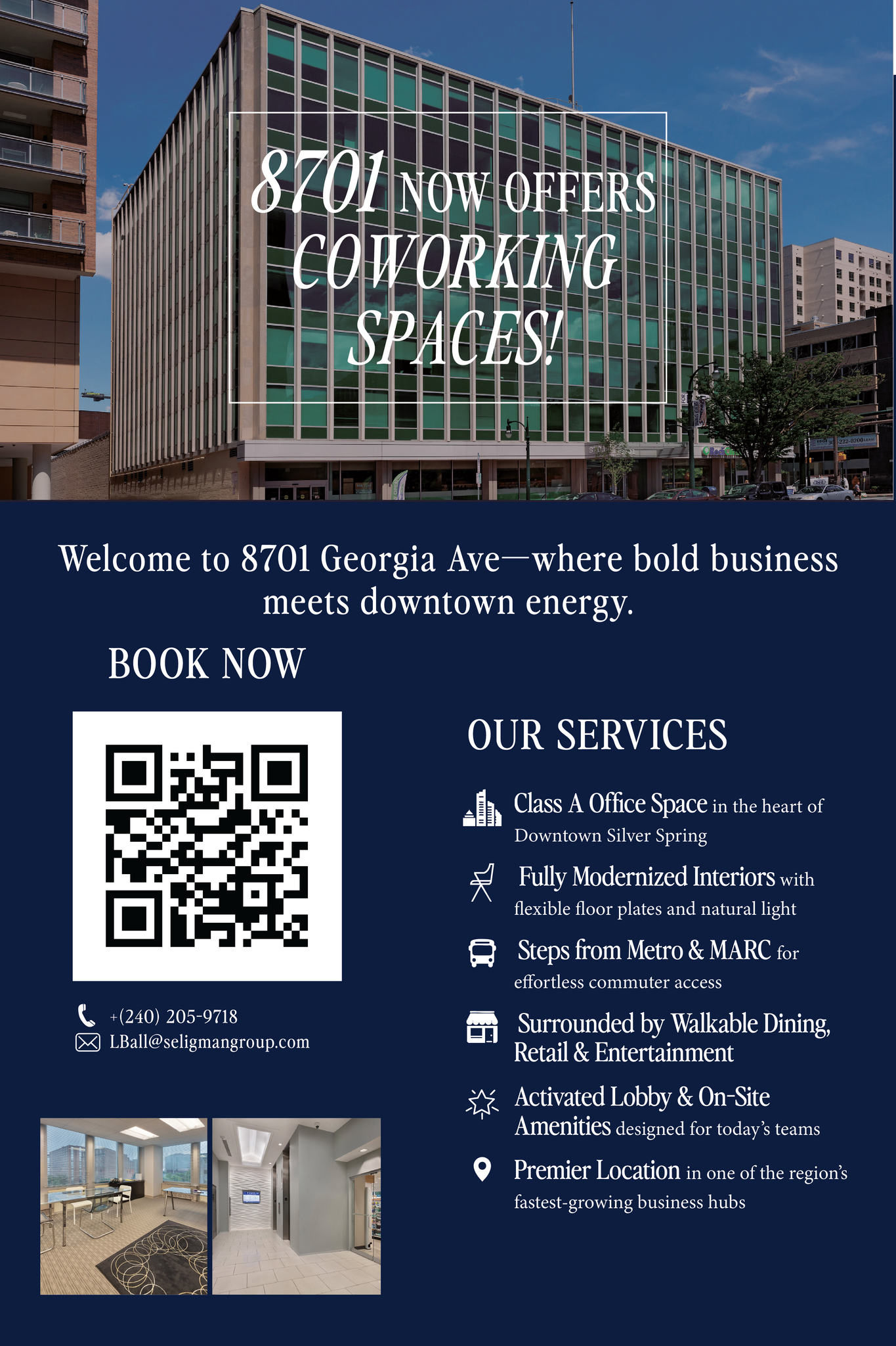 8701 Georgia Ave, Silver Spring, MD à louer Photo intérieure– Image 1 sur 2