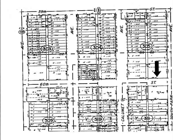 362 E 60th St, Chicago, IL à vendre - Plan cadastral – Image 2 sur 2