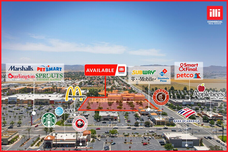 W Florida Ave & Kirby St, Hemet, CA à louer - Photo principale – Image 1 sur 6
