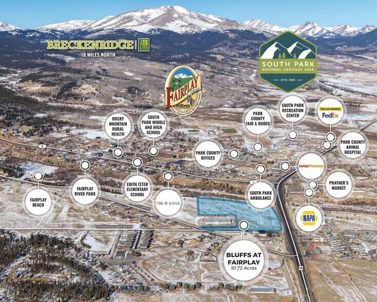 22088 US-285 Hwy, Fairplay, CO à vendre - Photo de l’immeuble – Image 2 sur 11
