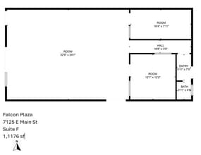 7125 E Main St, Mesa, AZ à louer Plan d’étage– Image 1 sur 14