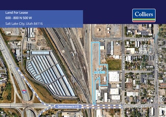 Plus de détails pour 500-800 N 500 W, Salt Lake City, UT - Terrain à louer