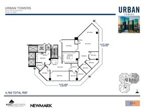 222 W Las Colinas Blvd, Irving, TX à louer Plan d’étage– Image 1 sur 1