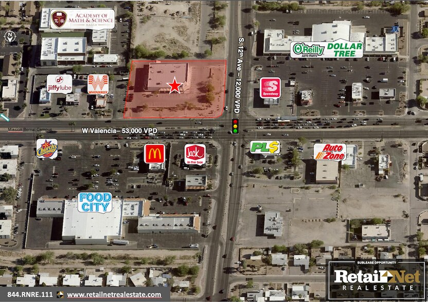525 W Valencia Rd, Tucson, AZ à louer - Photo de l’immeuble – Image 2 sur 8