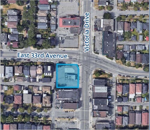 4933 Victoria Dr, Vancouver, BC à vendre - Aérien – Image 2 sur 3