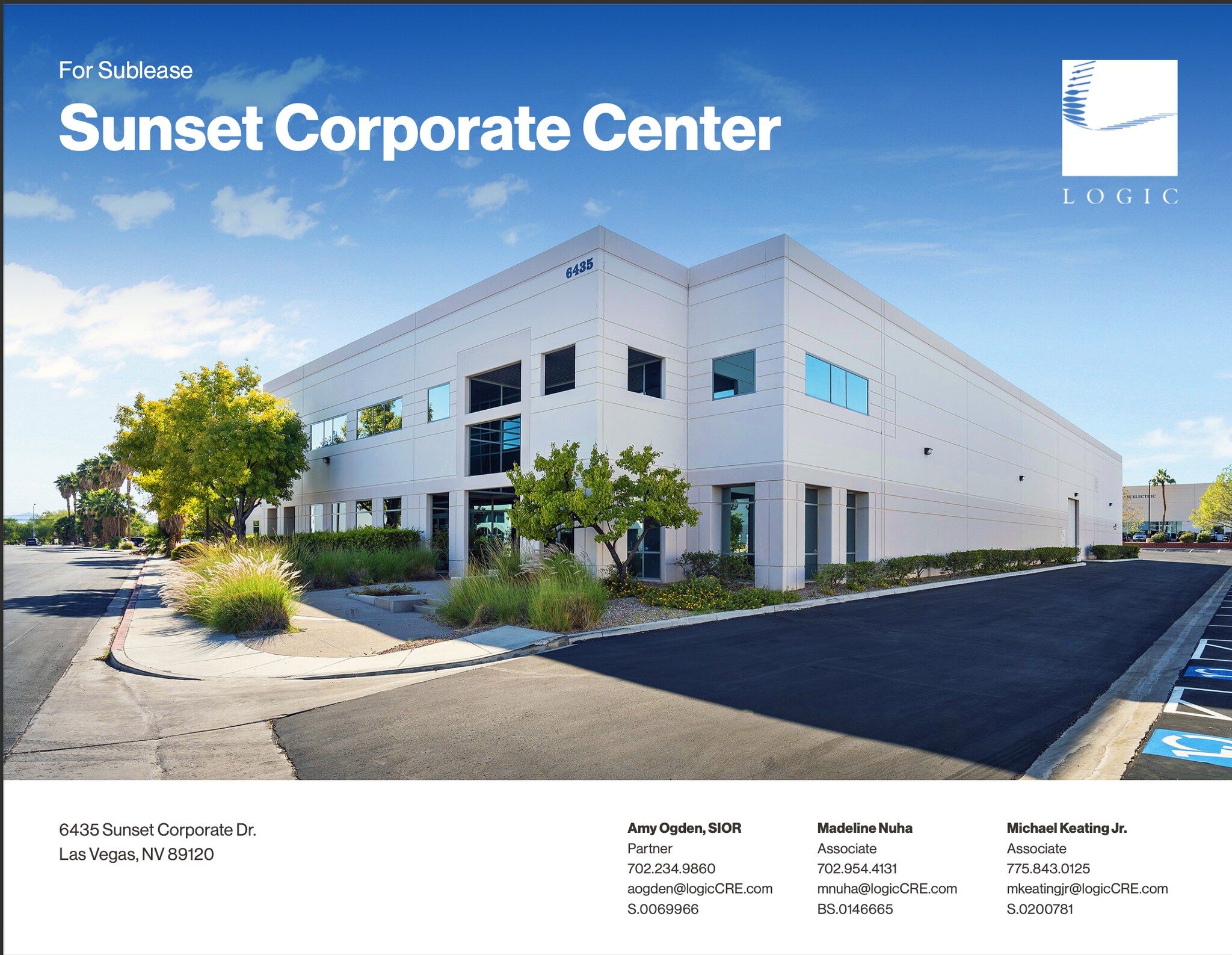 6435 Sunset Corporate Dr, Las Vegas, NV à louer Photo de l’immeuble– Image 1 sur 6