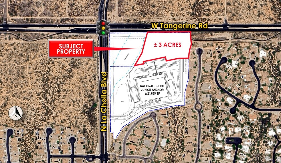 Tangerine Rd, Oro Valley, AZ à vendre - Photo principale – Image 1 sur 1