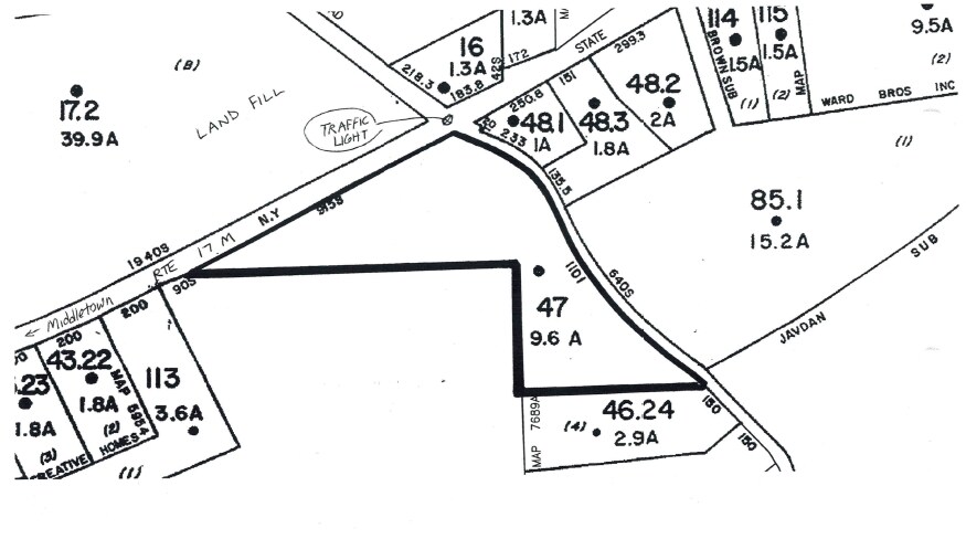 30 Gate Schoolhouse Rd, New Hampton, NY à vendre - Plan cadastral – Image 2 sur 2