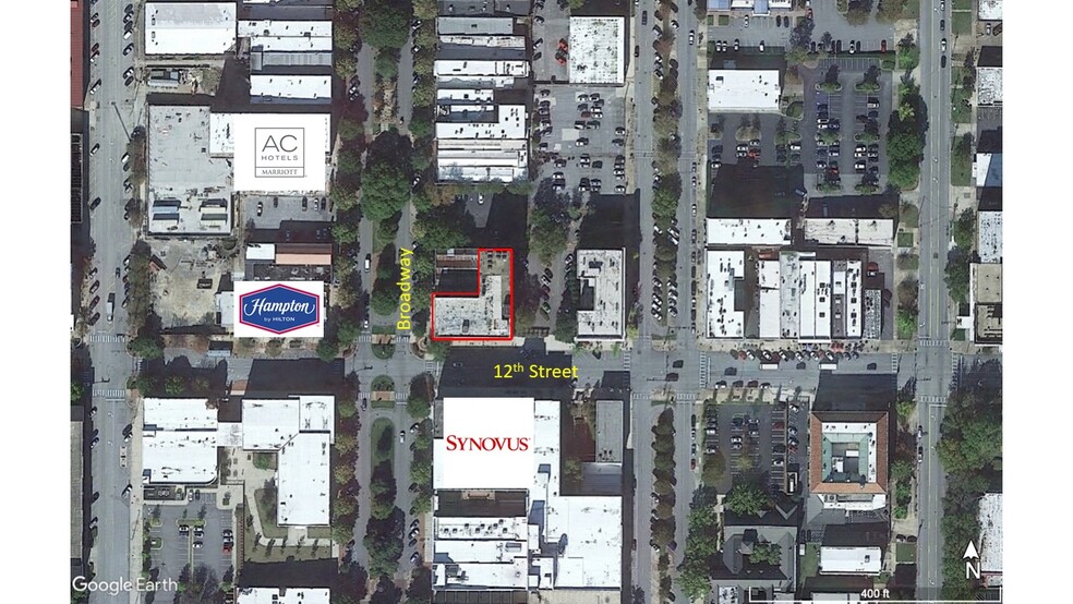1200 Broadway, Columbus, GA à louer - Aérien – Image 3 sur 9