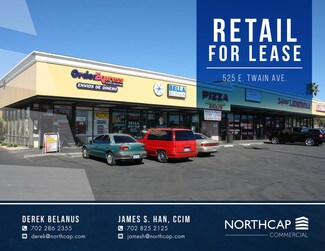 Plus de détails pour 525-577 E Twain Ave, Las Vegas, NV - Local commercial à louer
