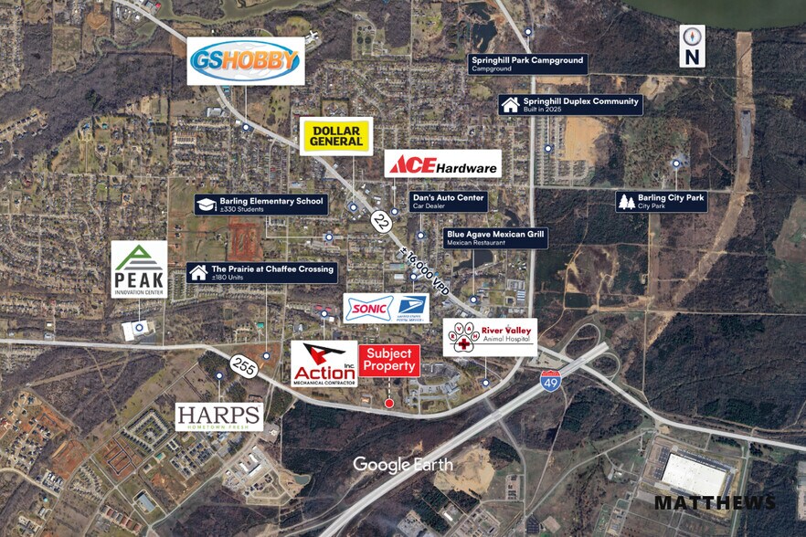 920 Frontier rd, Barling, AR à vendre - Photo de l’immeuble – Image 3 sur 4