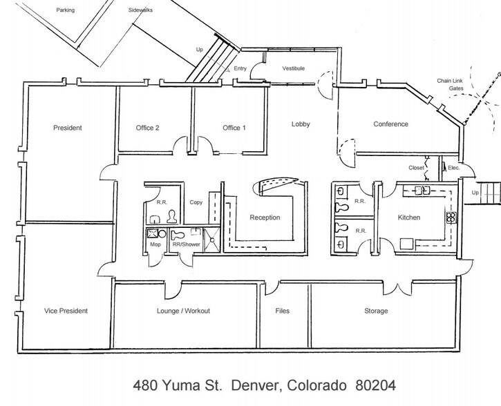 480 Yuma St, Denver, CO à vendre - Plan d’étage – Image 3 sur 16