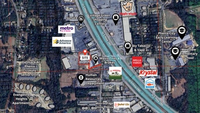 1041 Highway 280/431 Byp, Phenix City, AL - VUE AÉRIENNE  vue de carte - Image1