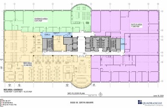 9500 W Bryn Mawr Ave, Rosemont, IL à louer Plan d’étage– Image 1 sur 1