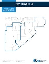 2265 Roswell Rd, Marietta, GA à louer Plan de site– Image 1 sur 1