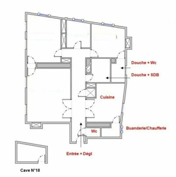 Bureau dans Grenoble à louer - Photo de l’immeuble – Image 3 sur 3