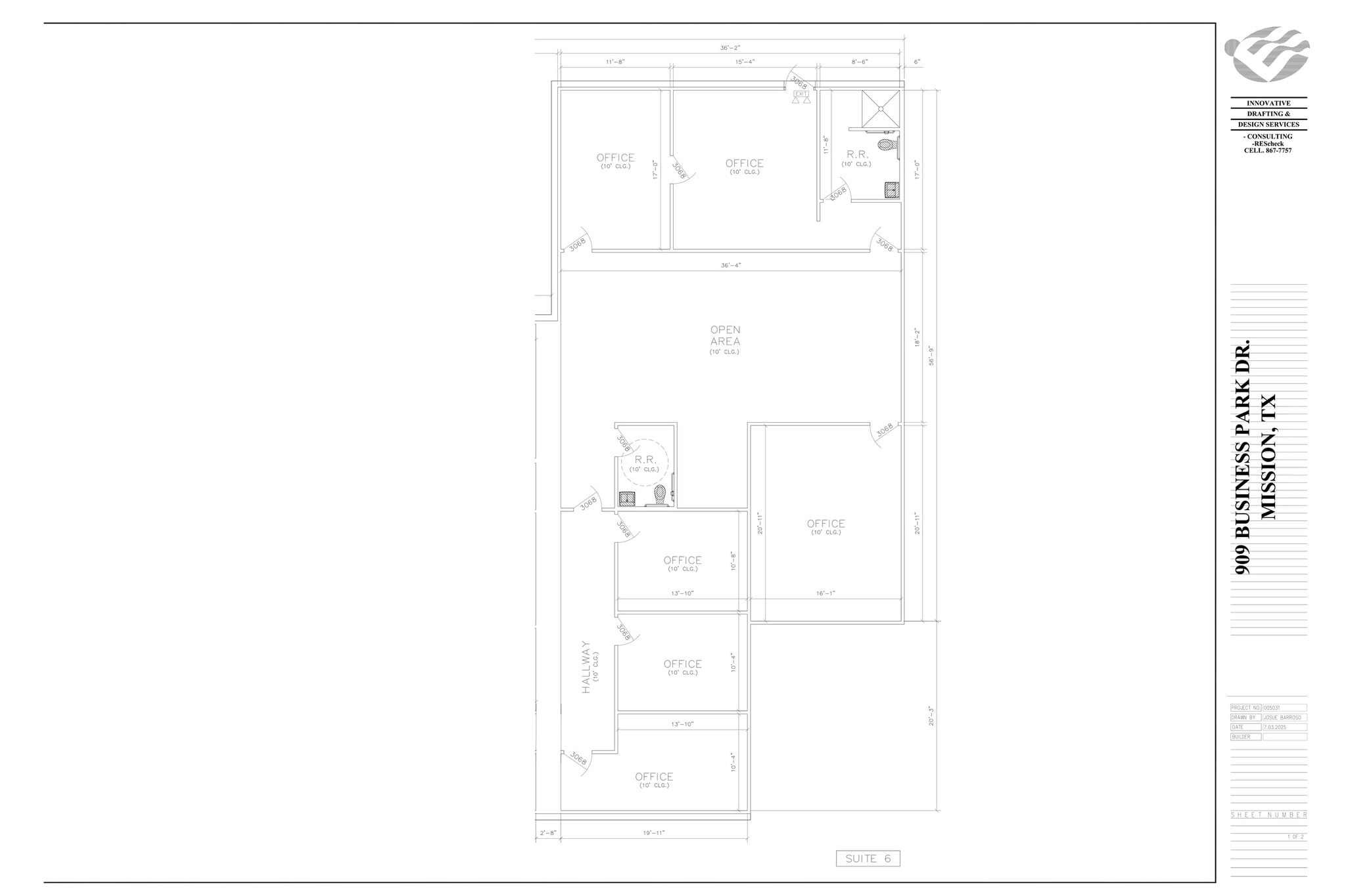 909 Business Park Dr, Mission, TX à louer Photo intérieure– Image 1 sur 7