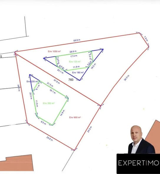 Terrain dans Montauban à vendre - Plan de site – Image 1 sur 2