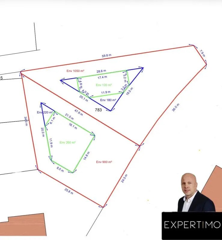 Terrain dans Montauban à vendre Plan de site– Image 1 sur 3