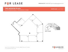1202 Richardson Dr, Richardson, TX à louer Plan d’étage– Image 1 sur 1