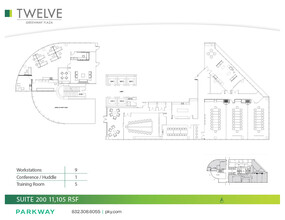 12 Greenway Plz, Houston, TX à louer Plan d’étage– Image 1 sur 1