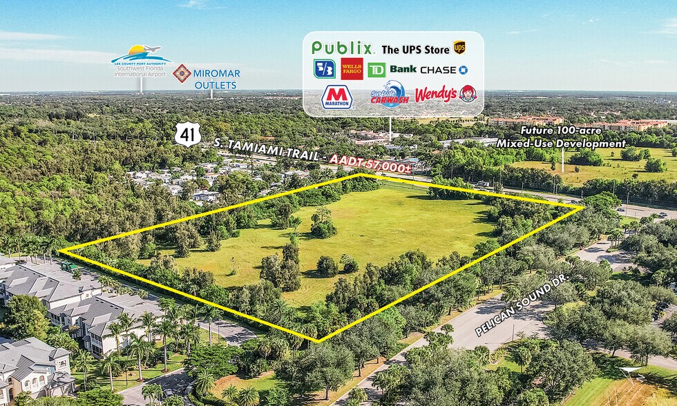 21681 Pelican Sound Drive, Estero, FL à vendre - Aérien – Image 3 sur 14