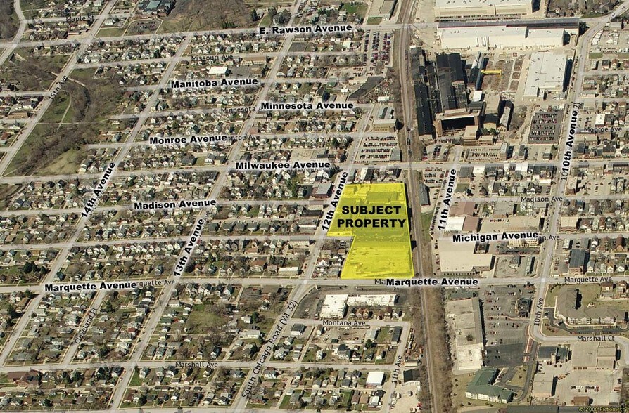 2201-2210 12th Ave, South Milwaukee, WI à louer - Aérien – Image 2 sur 5
