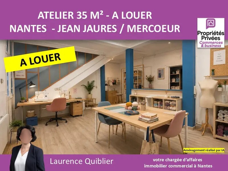 Local d’activités dans Nantes à louer Photo de l’immeuble– Image 1 sur 8