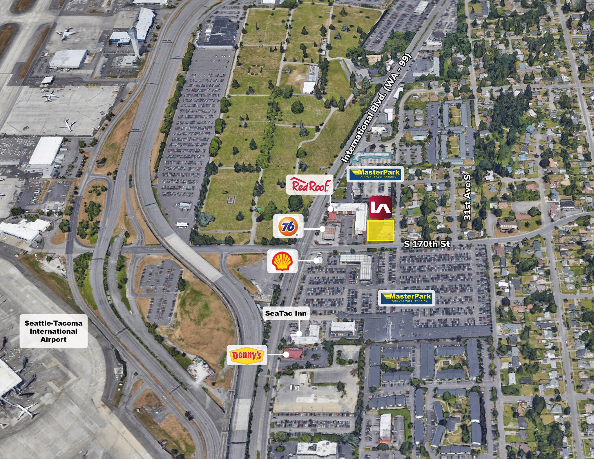 16921 31st Ave S, Seatac, WA à louer Photo de l’immeuble– Image 1 sur 4