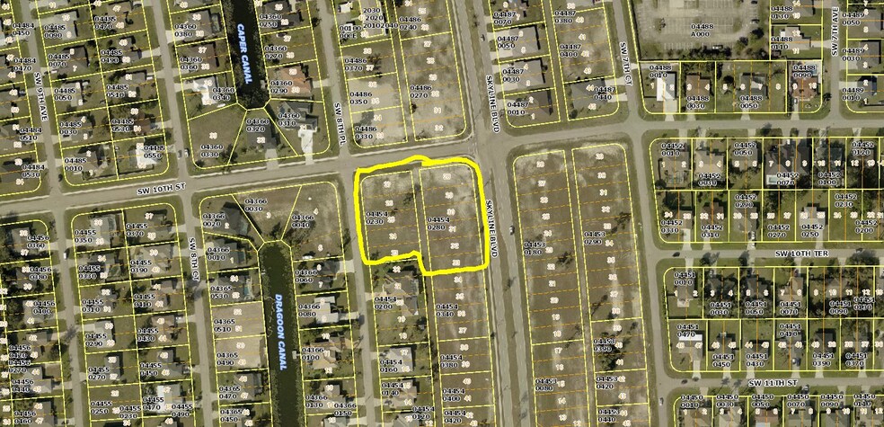 1006 Skyline Blvd, Cape Coral, FL à vendre - Aérien – Image 1 sur 5