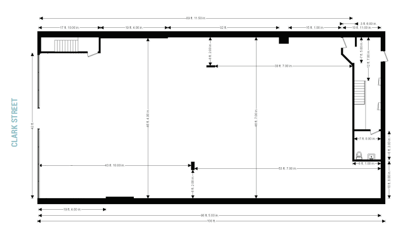 2717 N Clark St, Chicago, IL à louer - Plan d’étage – Image 3 sur 3