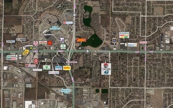 8600-8604 W Brown Deer Rd, Milwaukee, WI - VUE AÉRIENNE vue de carte - Image1