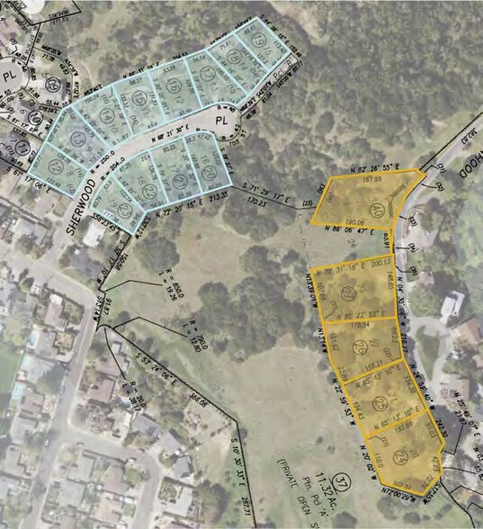 Sherwood Place & Robinhood Drive, Novato, CA à vendre - Plan cadastral – Image 2 sur 2