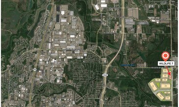 2515 N Belt Line Rd, Grand Prairie, TX - Vue aérienne vue de carte