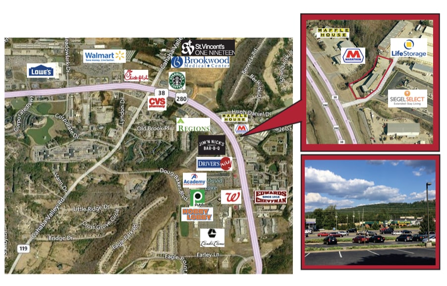 5425 US Hwy 280, Birmingham, AL à vendre - Aérien – Image 2 sur 4
