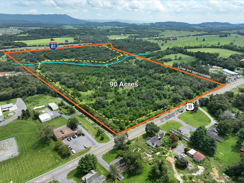 3000 Valley Pike pike, Harrisonburg, VA à vendre - Aérien – Image 1 sur 6