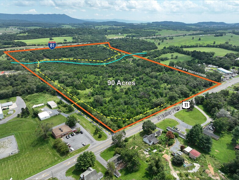 3000 Valley Pike pike, Harrisonburg, VA à vendre - Aérien – Image 2 sur 7