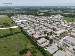 2350 Patterson Industrial Dr, Pflugerville, TX - Vue aérienne vue de carte - Image1