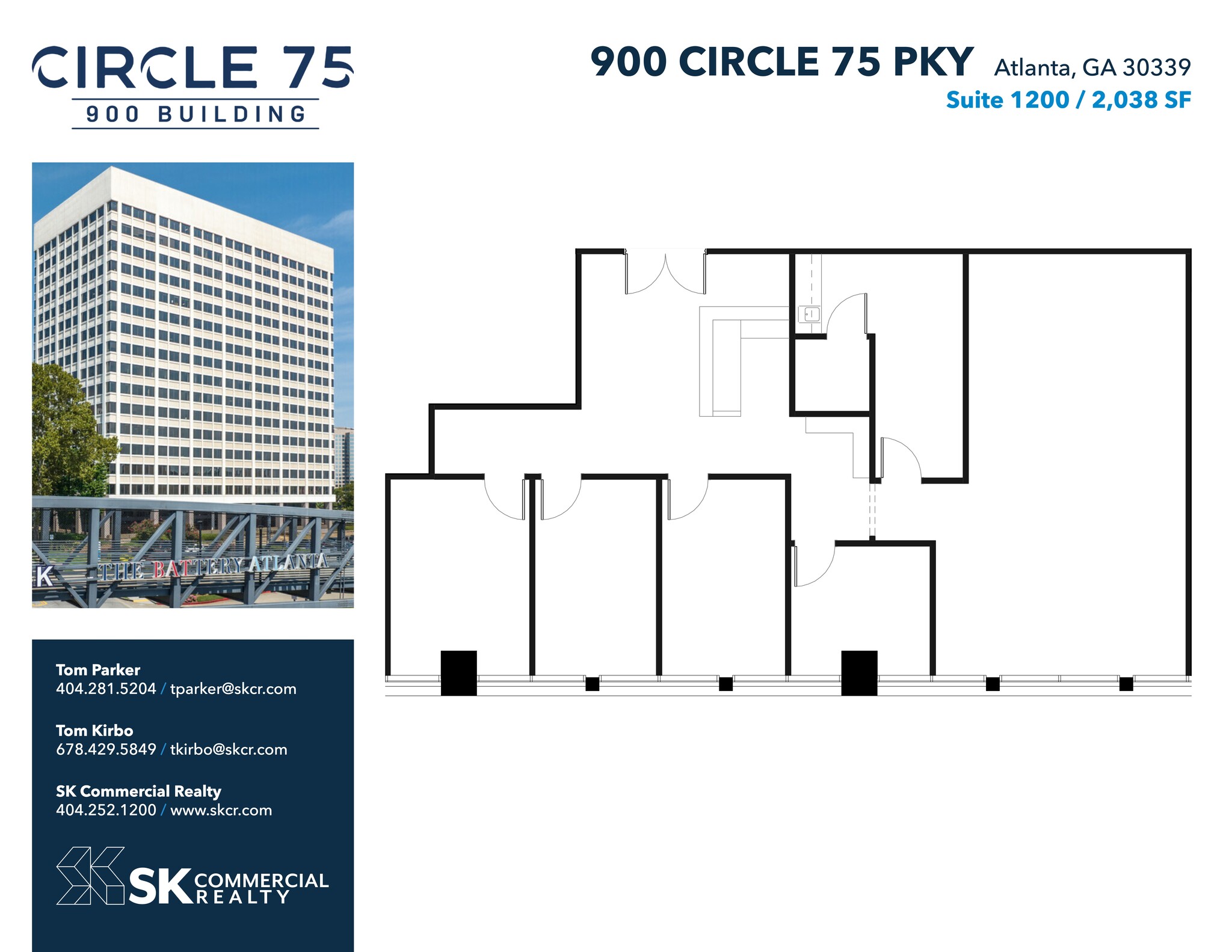 900 Circle 75 Pky SE, Atlanta, GA à louer Plan de site– Image 1 sur 1