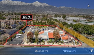 Plus de détails pour 10276 Foothill Blvd, Rancho Cucamonga, CA - Local commercial à vendre