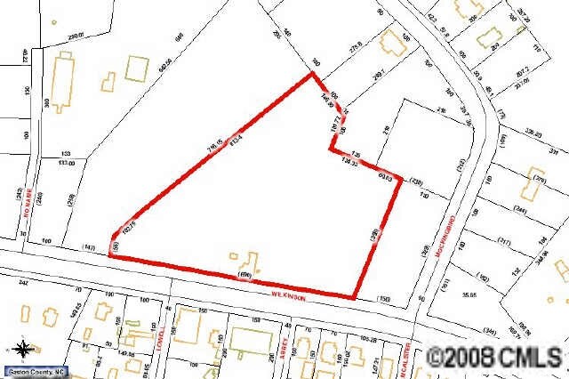5103 Wilkinson Blvd, Gastonia, NC à vendre - Plan cadastral – Image 3 sur 10