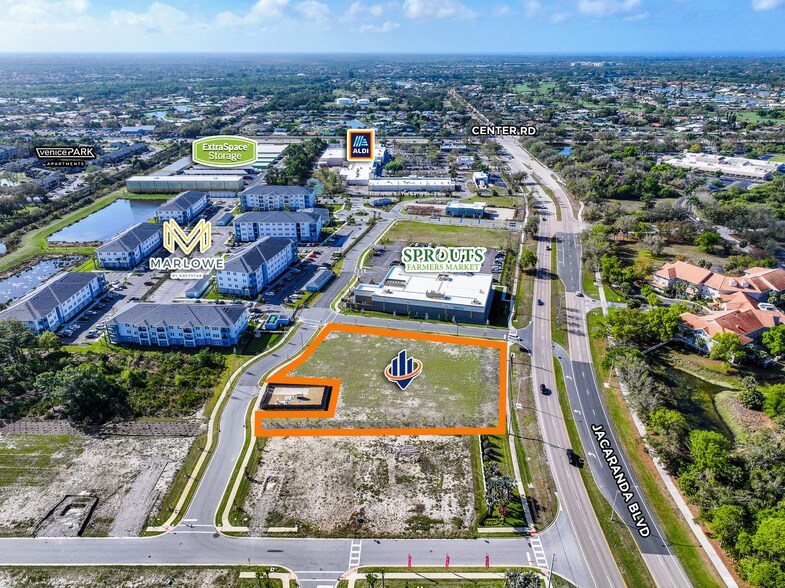 1100 Jacaranda Blvd, Venice, FL à vendre - Aérien – Image 3 sur 8