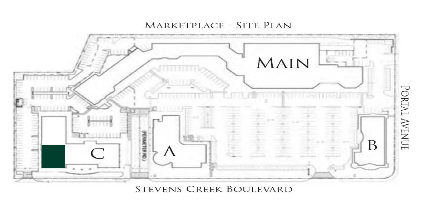 19626-19780 Stevens Creek Blvd, Cupertino, CA à louer Photo de l’immeuble– Image 1 sur 2