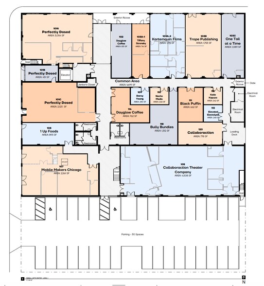 1757 N Kimball Ave, Chicago, IL à louer - Plan d’étage – Image 3 sur 30