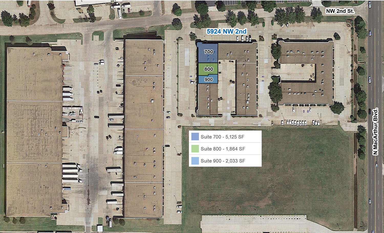 6100 NW 2nd St, Oklahoma City, OK à louer Photo de l’immeuble– Image 1 sur 2