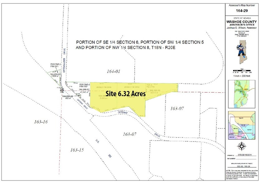 9300 Gateway Dr, Reno, NV à vendre - Plan cadastral – Image 3 sur 4