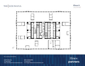 910 Louisiana St, Houston, TX à louer Plan d’étage– Image 1 sur 1