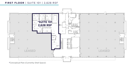 160 Newtown Rd, Virginia Beach, VA à louer Plan d’étage– Image 1 sur 1