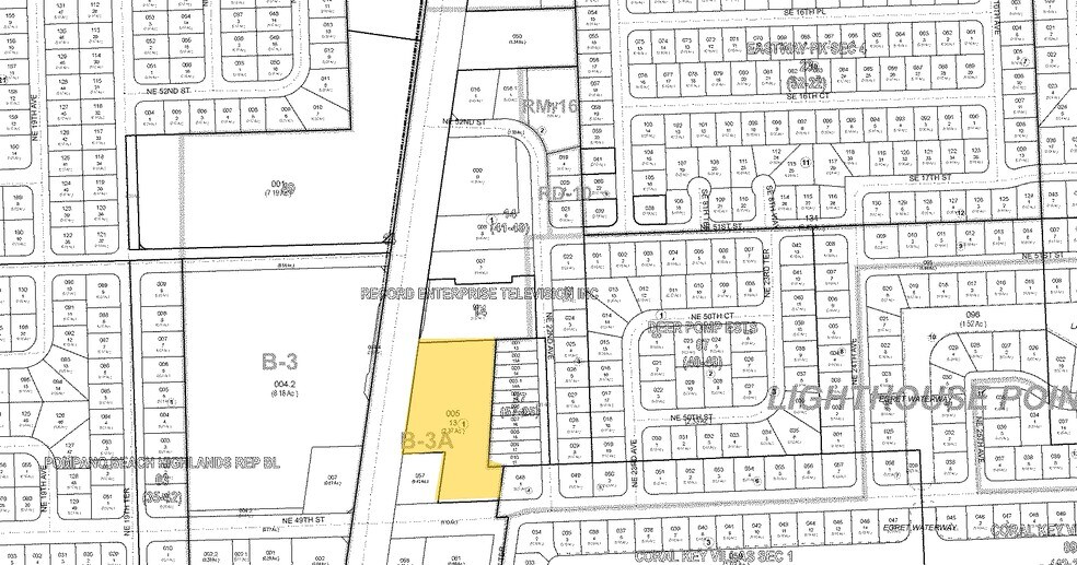 5000-5040 N Federal Hwy, Lighthouse Point, FL à vendre - Plan cadastral – Image 2 sur 5